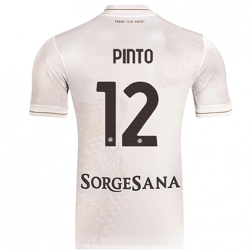 Danxen Barn Ciro Pinto #12 Champagne Brun Bortatröja Matchtröjor 2025/26 Tröjor T-Tröja