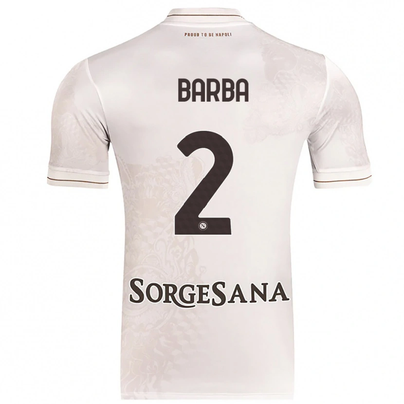 Danxen Barn Benedetto Barba #2 Champagne Brun Bortatröja Matchtröjor 2025/26 Tröjor T-Tröja