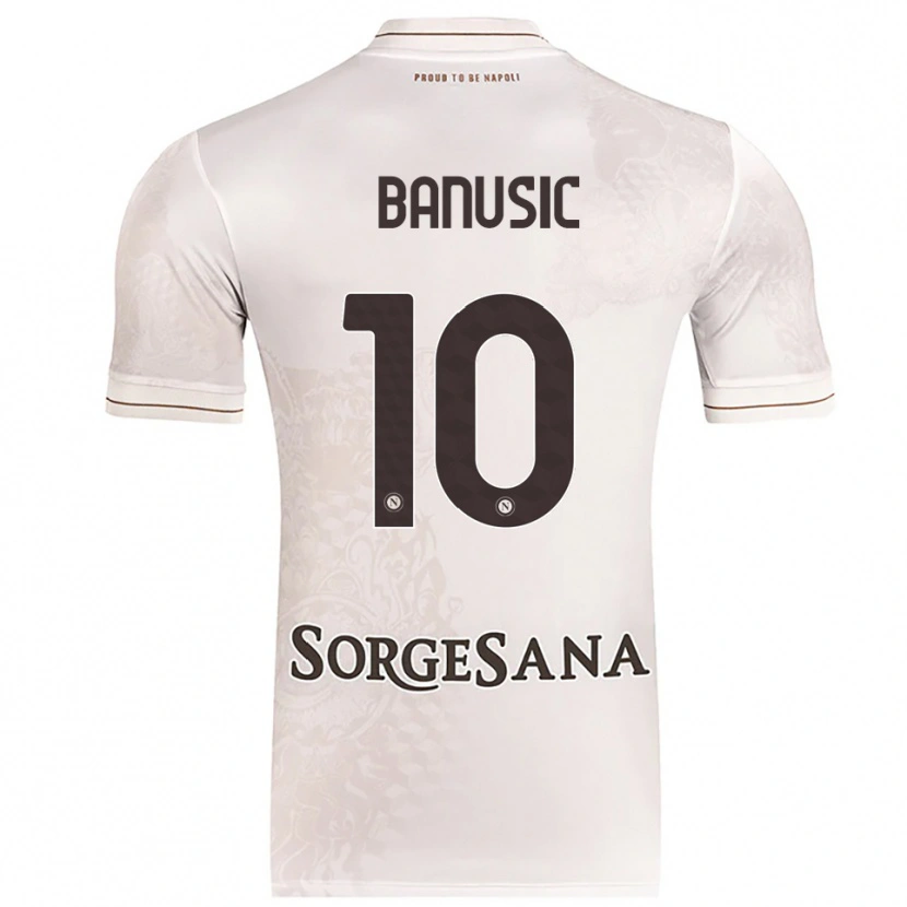 Danxen Barn Marija Banušić #10 Champagne Brun Bortatröja Matchtröjor 2025/26 Tröjor T-Tröja