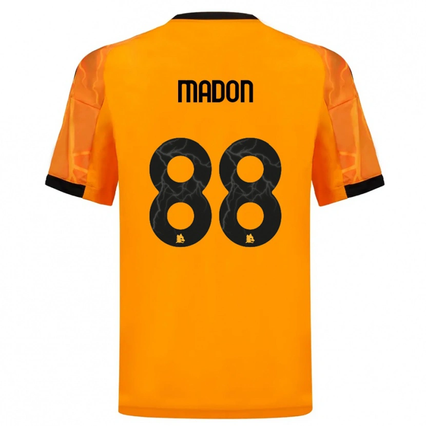 Danxen Barn Maja Madon #88 Orange Svart Bortatröja Matchtröjor 2025/26 Tröjor T-Tröja