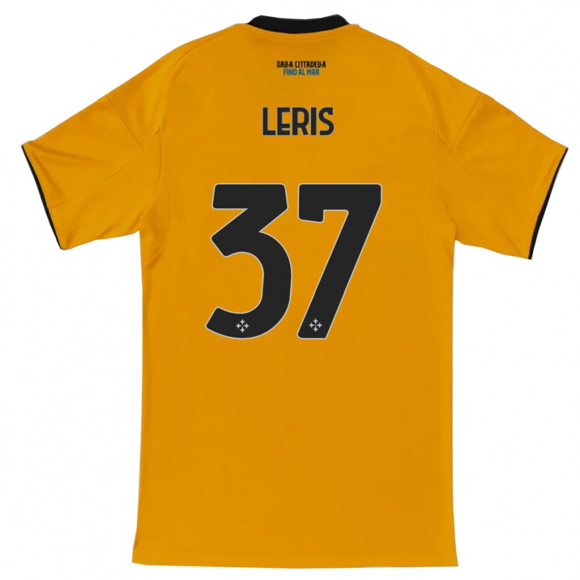 Danxen Barn Mehdi Léris #37 Orange Blå Bortatröja Matchtröjor 2025/26 Tröjor T-Tröja