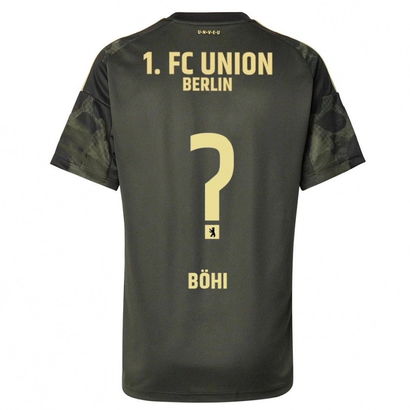 Danxen Barn Nadine Böhi #0 Mörkgrön Svart Bortatröja Matchtröjor 2025/26 Tröjor T-Tröja