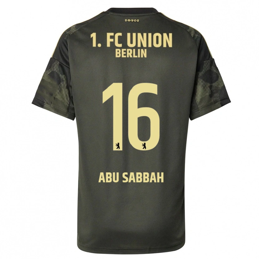 Danxen Barn Sarah Abu Sabbah #16 Mörkgrön Svart Bortatröja Matchtröjor 2025/26 Tröjor T-Tröja