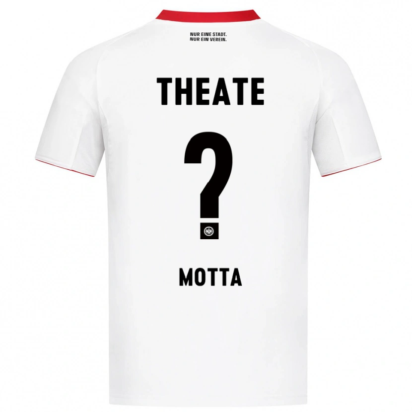 Danxen Barn Noel Motta #0 Vit Röd Bortatröja Matchtröjor 2025/26 Tröjor T-Tröja