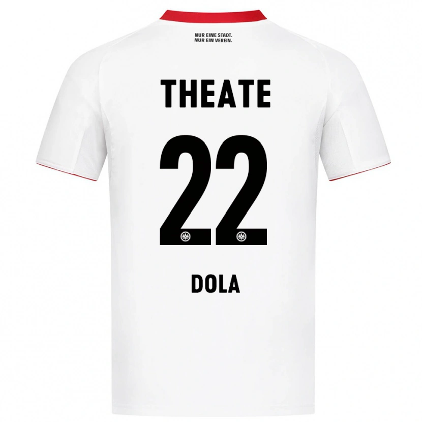 Danxen Barn Igor Dola #22 Vit Röd Bortatröja Matchtröjor 2025/26 Tröjor T-Tröja