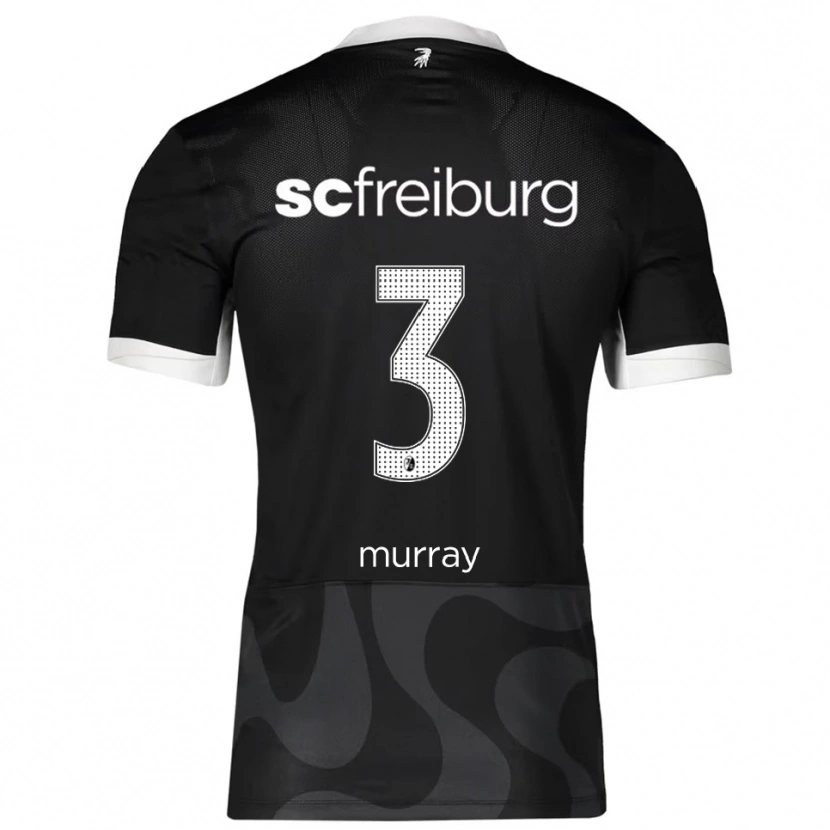 Danxen Barn Drew Murray #3 Svart Vit Bortatröja Matchtröjor 2025/26 Tröjor T-Tröja