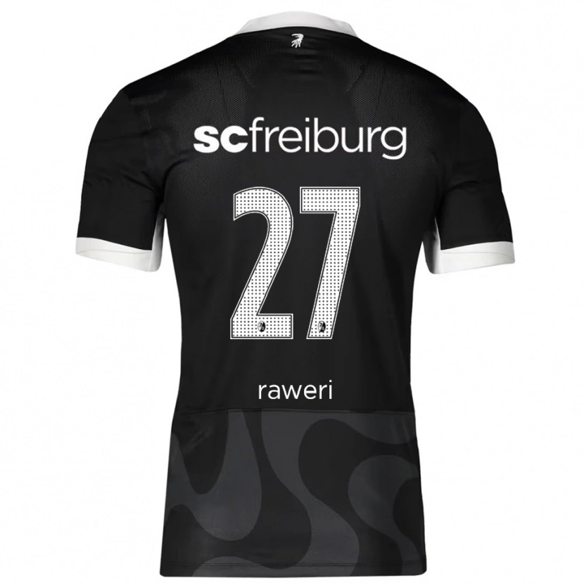 Danxen Barn Krish Raweri #27 Svart Vit Bortatröja Matchtröjor 2025/26 Tröjor T-Tröja