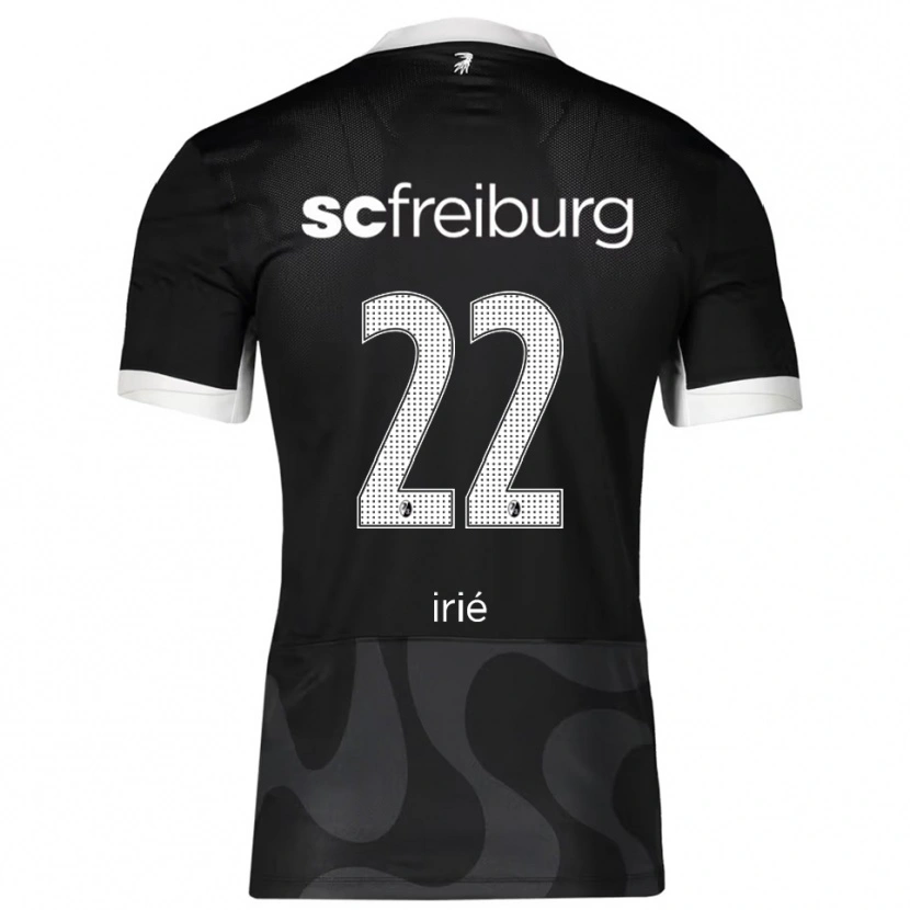Danxen Barn Cyriaque Irié #22 Svart Vit Bortatröja Matchtröjor 2025/26 Tröjor T-Tröja