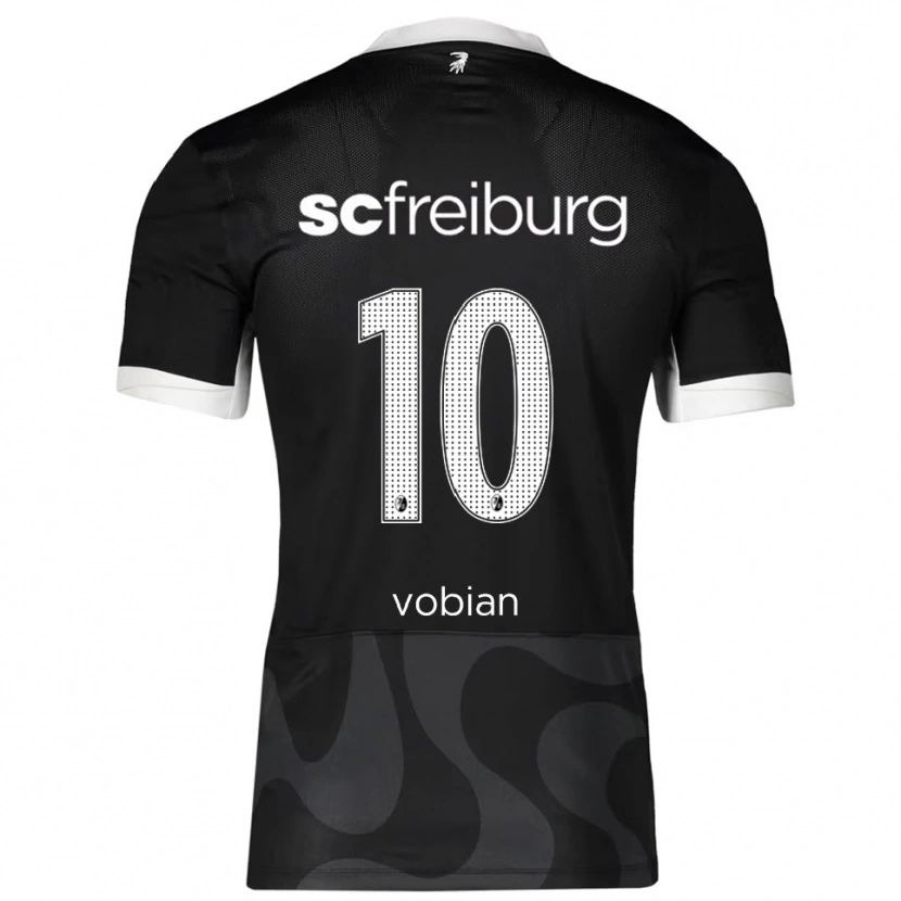 Danxen Barn Selina Vobian #10 Svart Vit Bortatröja Matchtröjor 2025/26 Tröjor T-Tröja