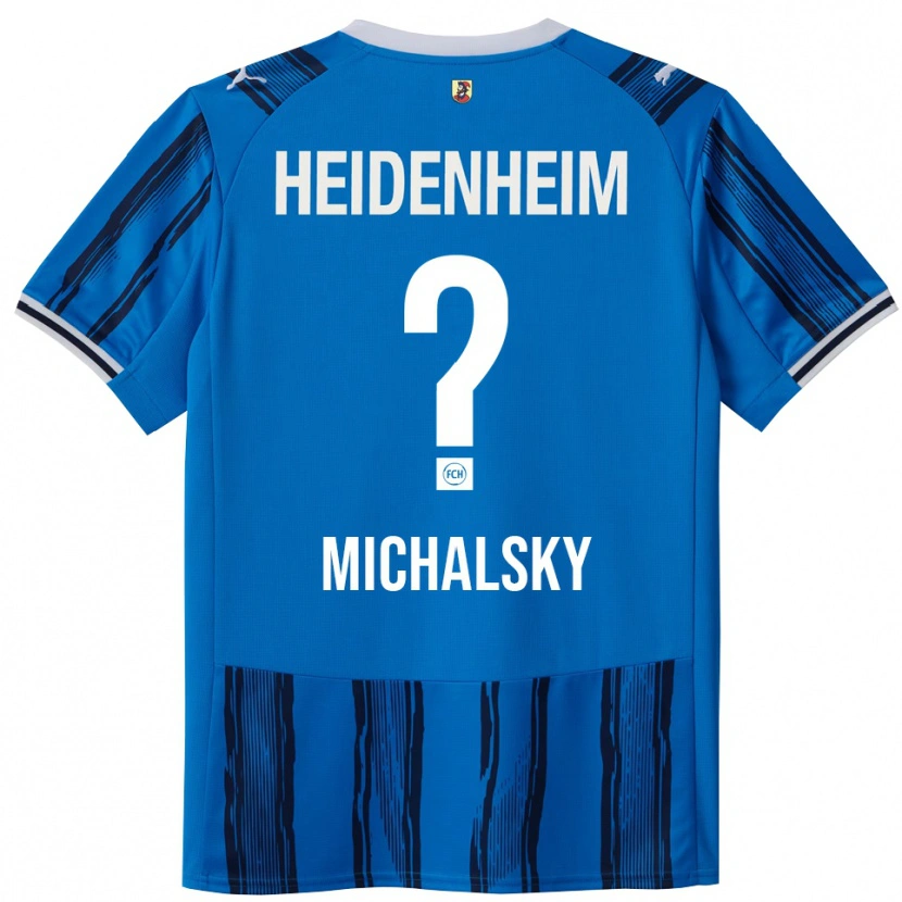 Danxen Barn Hanna Michalsky #0 Blå Marinblå Bortatröja Matchtröjor 2025/26 Tröjor T-Tröja