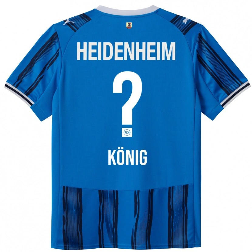 Danxen Barn Tom König #0 Blå Marinblå Bortatröja Matchtröjor 2025/26 Tröjor T-Tröja