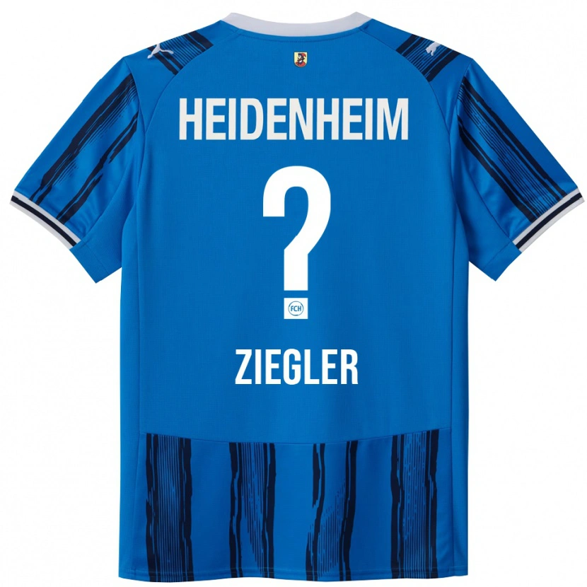 Danxen Barn Phillip Ziegler #0 Blå Marinblå Bortatröja Matchtröjor 2025/26 Tröjor T-Tröja