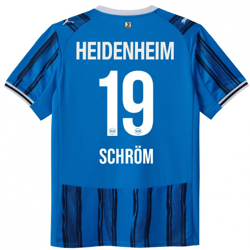 Danxen Barn Aline Schröm #19 Blå Marinblå Bortatröja Matchtröjor 2025/26 Tröjor T-Tröja