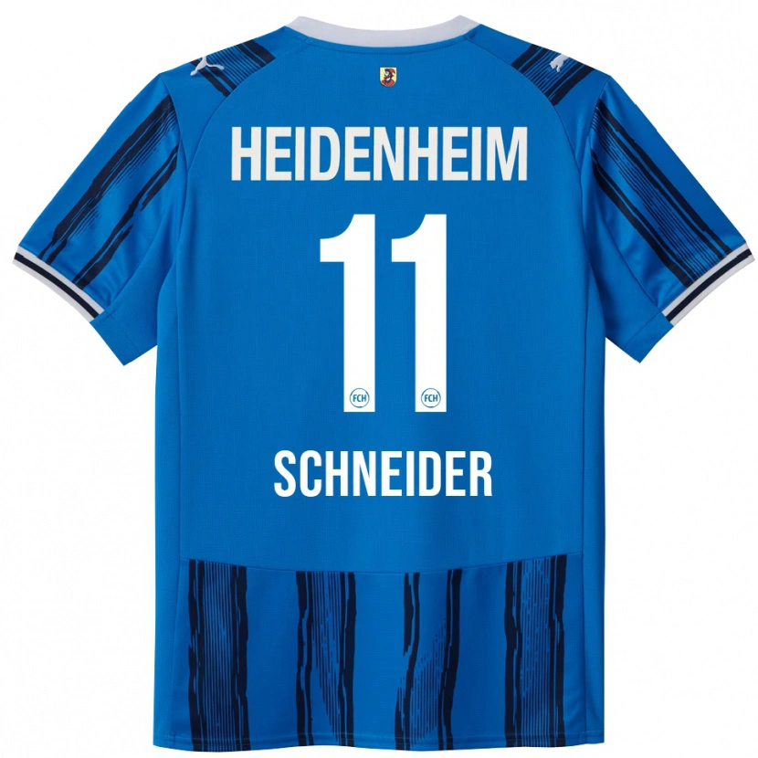 Danxen Barn Noah Schneider #11 Blå Marinblå Bortatröja Matchtröjor 2025/26 Tröjor T-Tröja