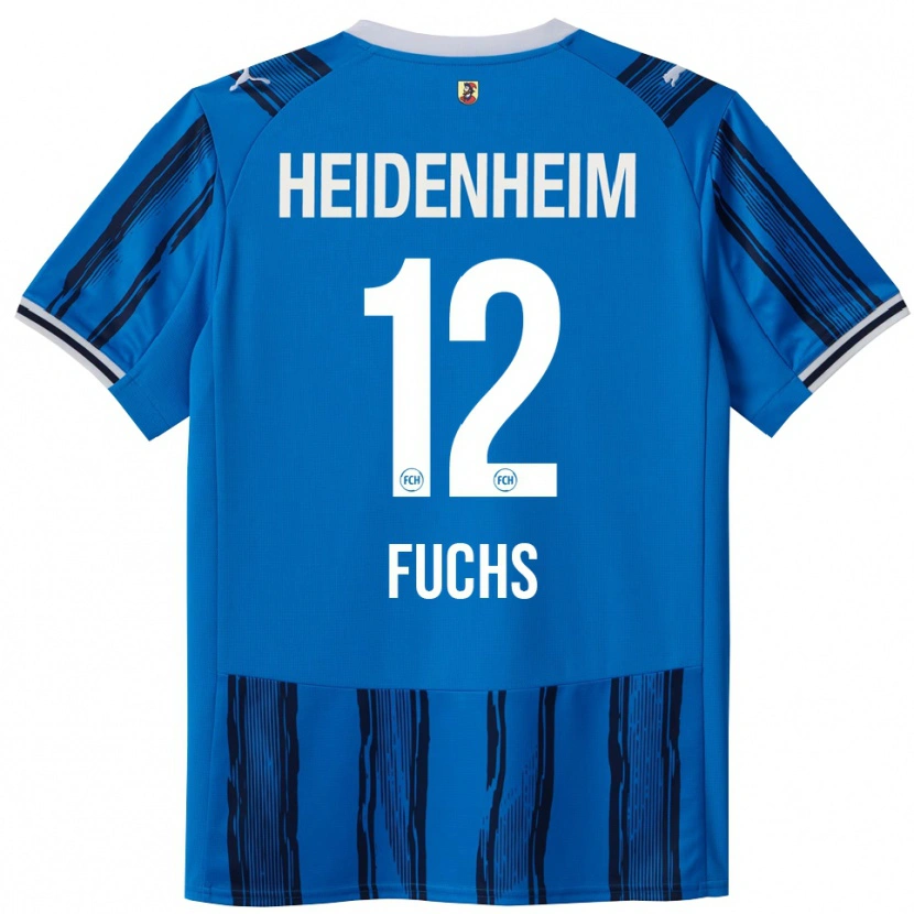 Danxen Barn Celine Fuchs #12 Blå Marinblå Bortatröja Matchtröjor 2025/26 Tröjor T-Tröja