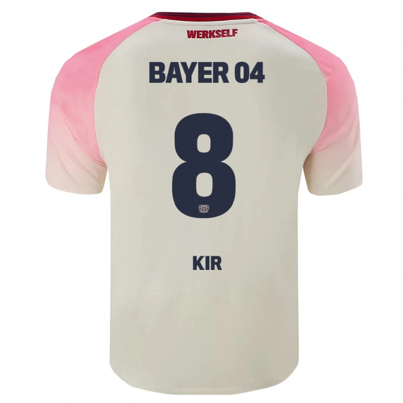 Danxen Barn Burak Kir #8 Rosa Off-White Bortatröja Matchtröjor 2025/26 Tröjor T-Tröja