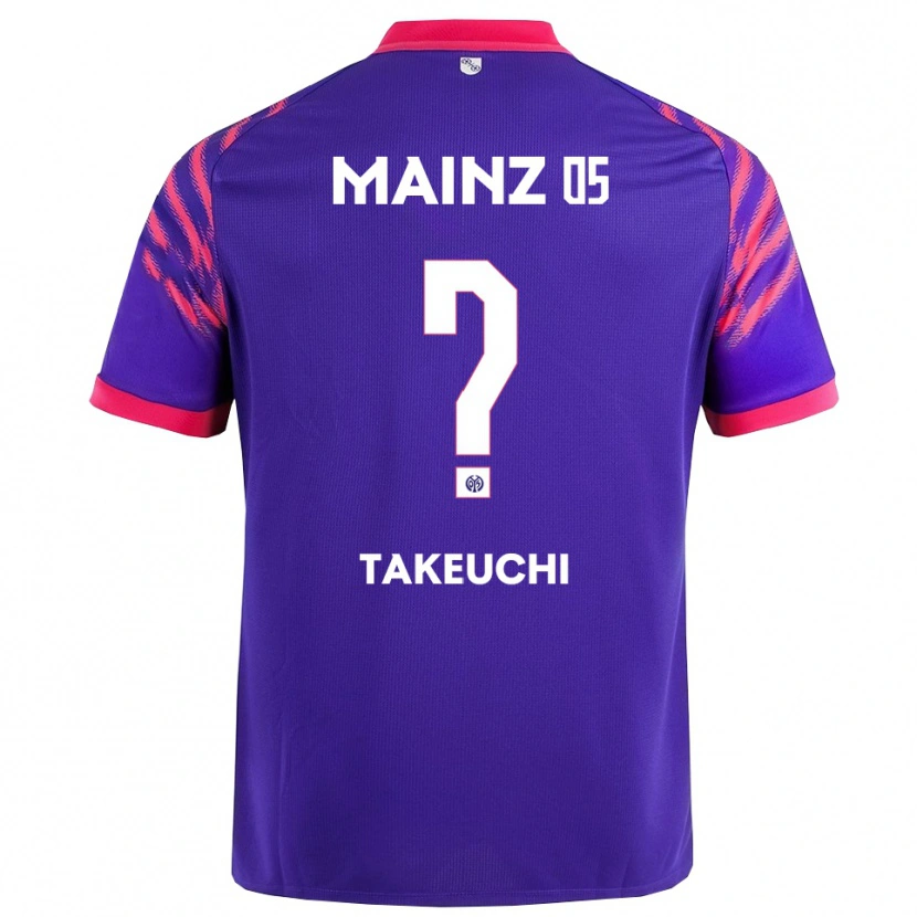 Danxen Barn Setoka Takeuchi #0 Marinblå Rosa Bortatröja Matchtröjor 2025/26 Tröjor T-Tröja