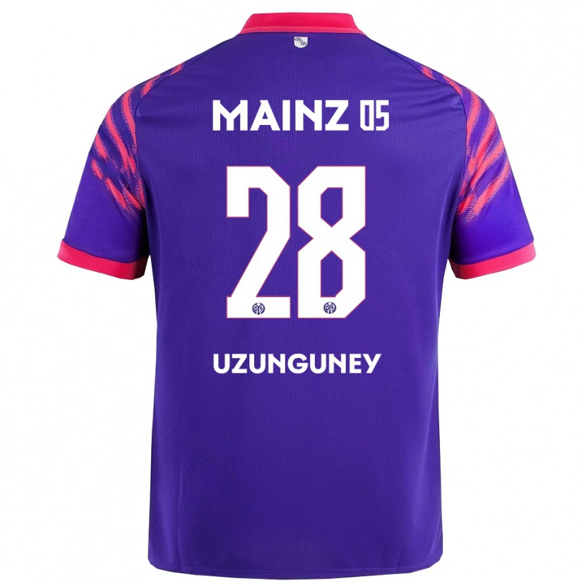 Danxen Barn Ebru Uzungüney #28 Marinblå Rosa Bortatröja Matchtröjor 2025/26 Tröjor T-Tröja