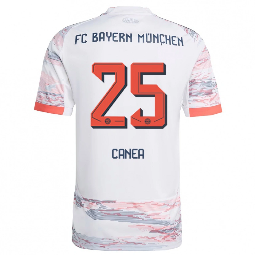 Danxen Barn Rares Canea #25 Vit Grå Bortatröja Matchtröjor 2025/26 Tröjor T-Tröja