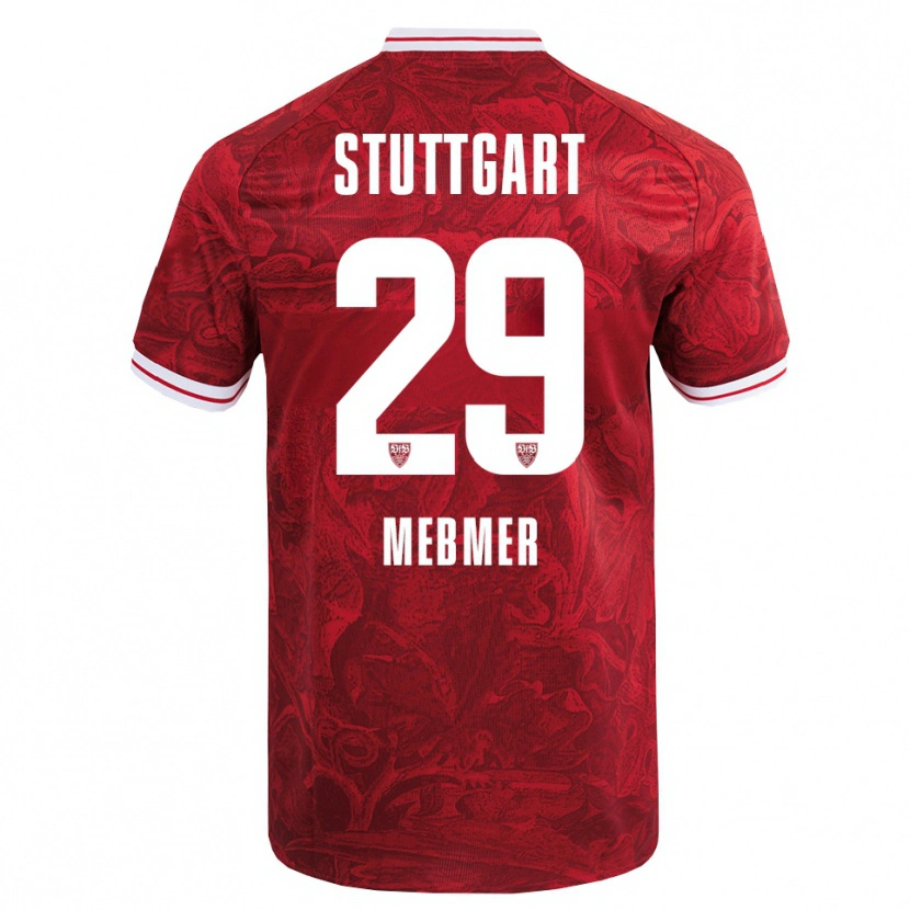 Danxen Barn Meike Meßmer #29 Röd Svart Bortatröja Matchtröjor 2025/26 Tröjor T-Tröja