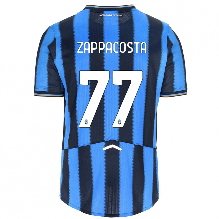 Danxen Män Davide Zappacosta #77 Himmelsblå Svart Hemmatröja Matchtröjor 2025/26 Tröjor T-Tröja