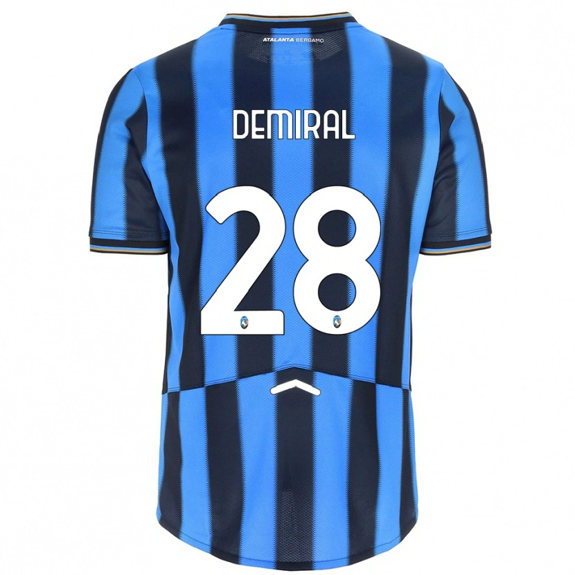 Danxen Män Merih Demiral #28 Himmelsblå Svart Hemmatröja Matchtröjor 2025/26 Tröjor T-Tröja