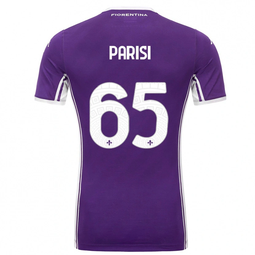 Danxen Män Fabiano Parisi #65 Lila Vit Hemmatröja Matchtröjor 2025/26 Tröjor T-Tröja