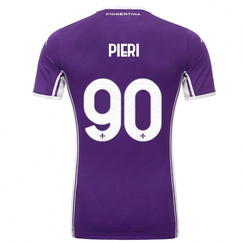 Danxen Män Arianna Pieri #90 Lila Vit Hemmatröja Matchtröjor 2025/26 Tröjor T-Tröja