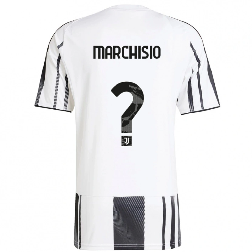 Danxen Män Davide Marchisio #0 Vit Svart Hemmatröja Matchtröjor 2025/26 Tröjor T-Tröja