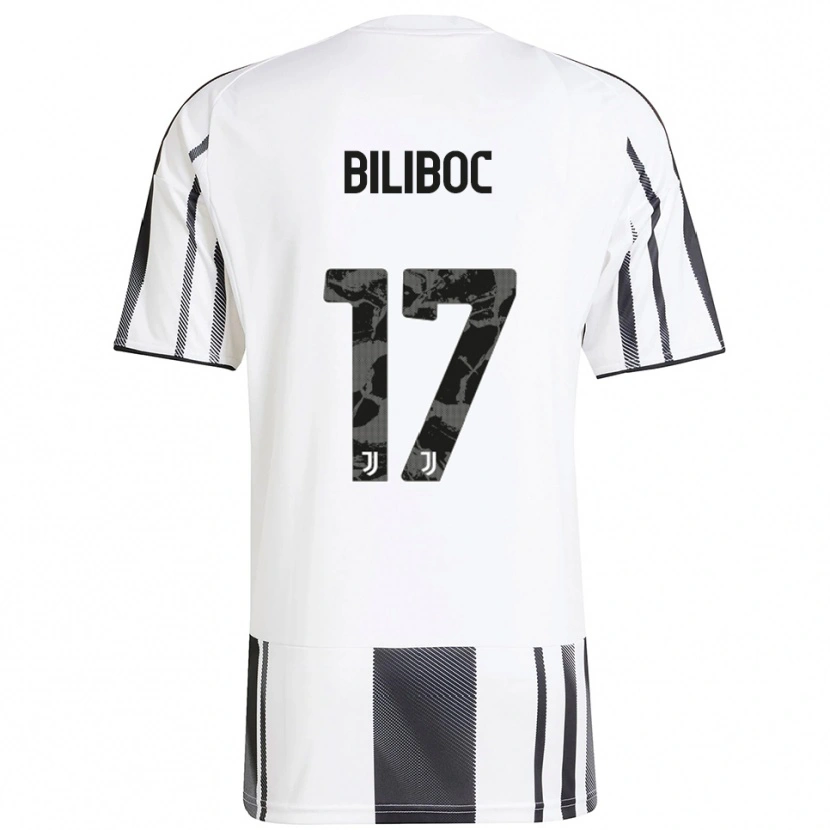 Danxen Män Lorenzo Biliboc #17 Vit Svart Hemmatröja Matchtröjor 2025/26 Tröjor T-Tröja
