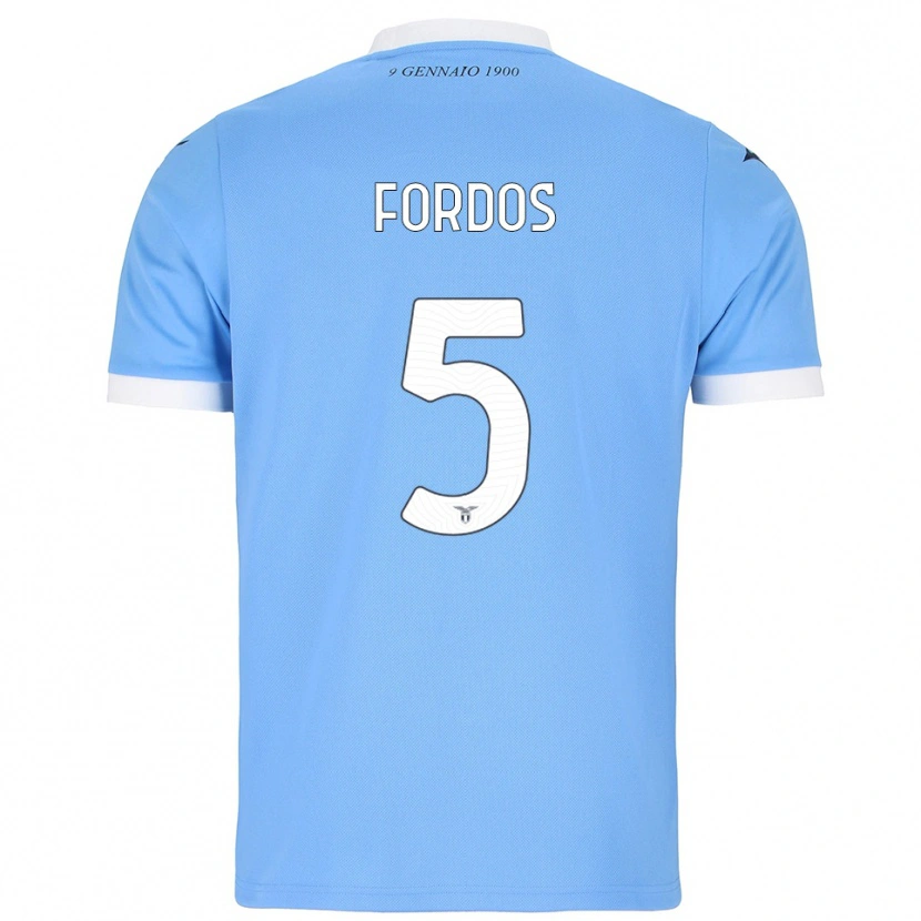 Danxen Män Beatrix Fordos #5 Himmelsblå Vit Hemmatröja Matchtröjor 2025/26 Tröjor T-Tröja