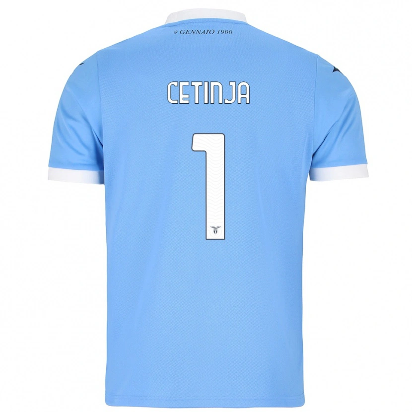 Danxen Män Sara Cetinja #1 Himmelsblå Vit Hemmatröja Matchtröjor 2025/26 Tröjor T-Tröja