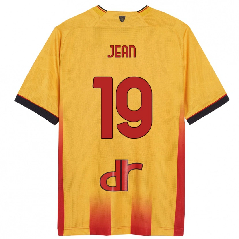 Danxen Män Gaby Jean #19 Gul Orange Hemmatröja Matchtröjor 2025/26 Tröjor T-Tröja