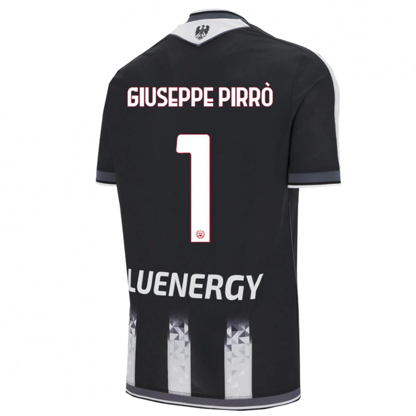 Danxen Män Marco Giuseppe Pirrò #1 Svart Vit Hemmatröja Matchtröjor 2025/26 Tröjor T-Tröja