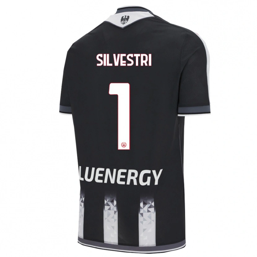Danxen Män Marco Silvestri #1 Svart Vit Hemmatröja Matchtröjor 2025/26 Tröjor T-Tröja