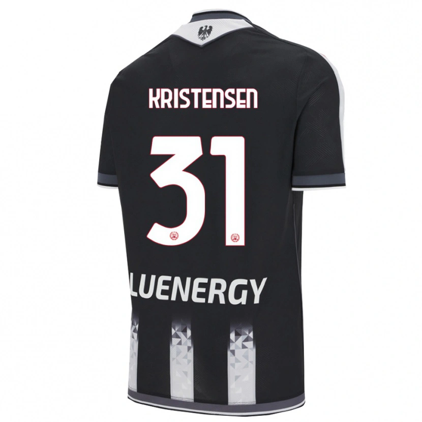 Danxen Män Thomas Kristensen #31 Svart Vit Hemmatröja Matchtröjor 2025/26 Tröjor T-Tröja