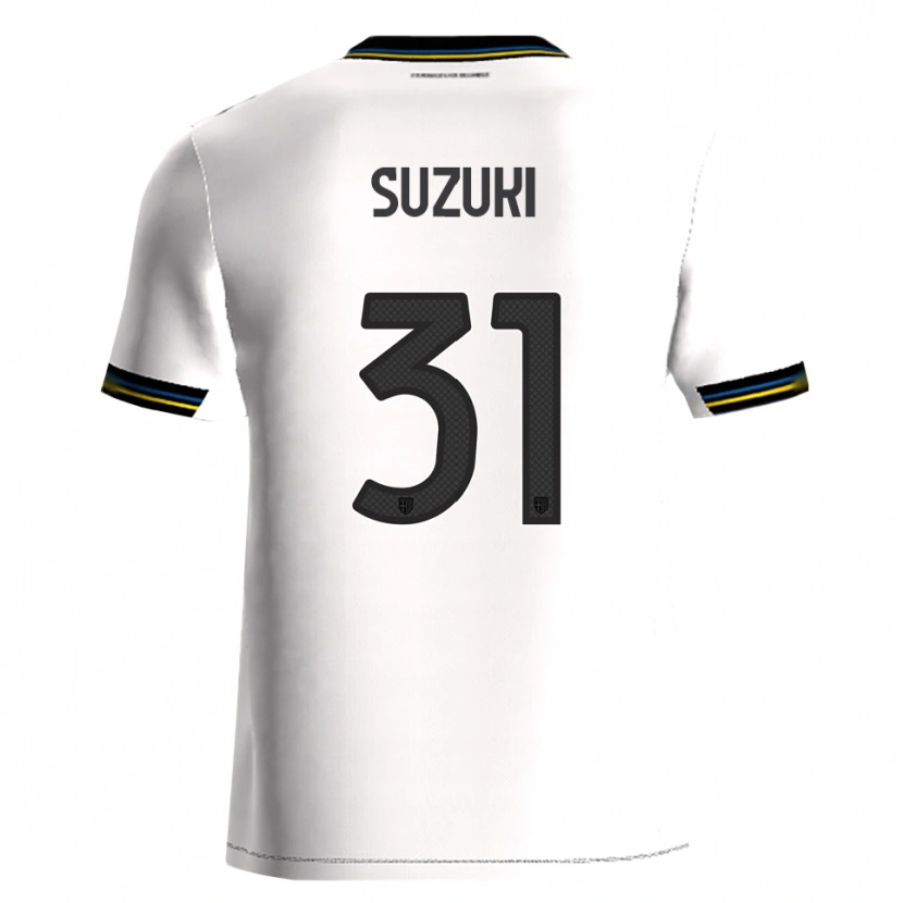Danxen Män Zion Suzuki #31 Vit Svart Hemmatröja Matchtröjor 2025/26 Tröjor T-Tröja