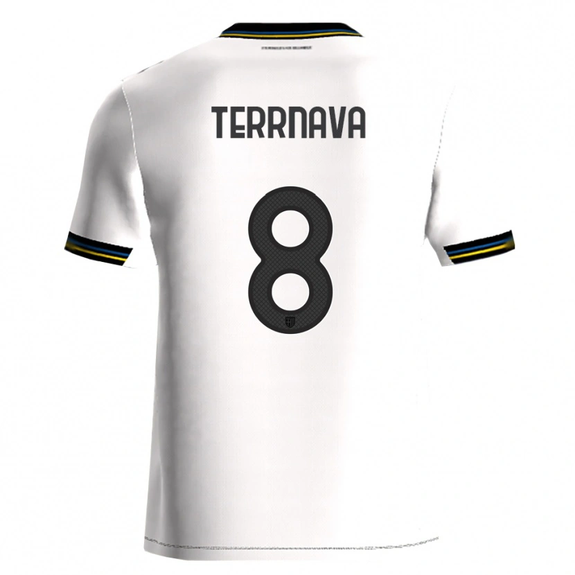 Danxen Män Dren Terrnava #8 Vit Svart Hemmatröja Matchtröjor 2025/26 Tröjor T-Tröja