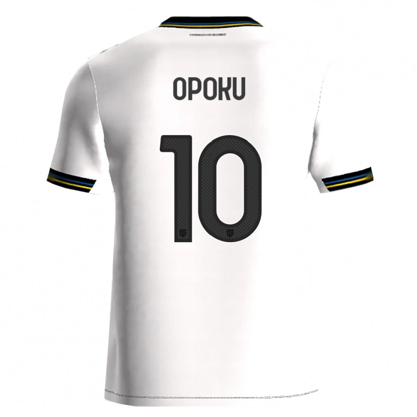 Danxen Män Mama Opoku #10 Vit Svart Hemmatröja Matchtröjor 2025/26 Tröjor T-Tröja