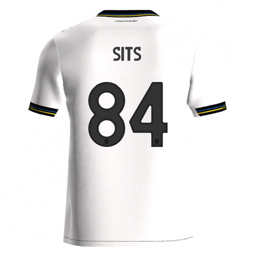 Danxen Män Dario Sits #84 Vit Svart Hemmatröja Matchtröjor 2025/26 Tröjor T-Tröja
