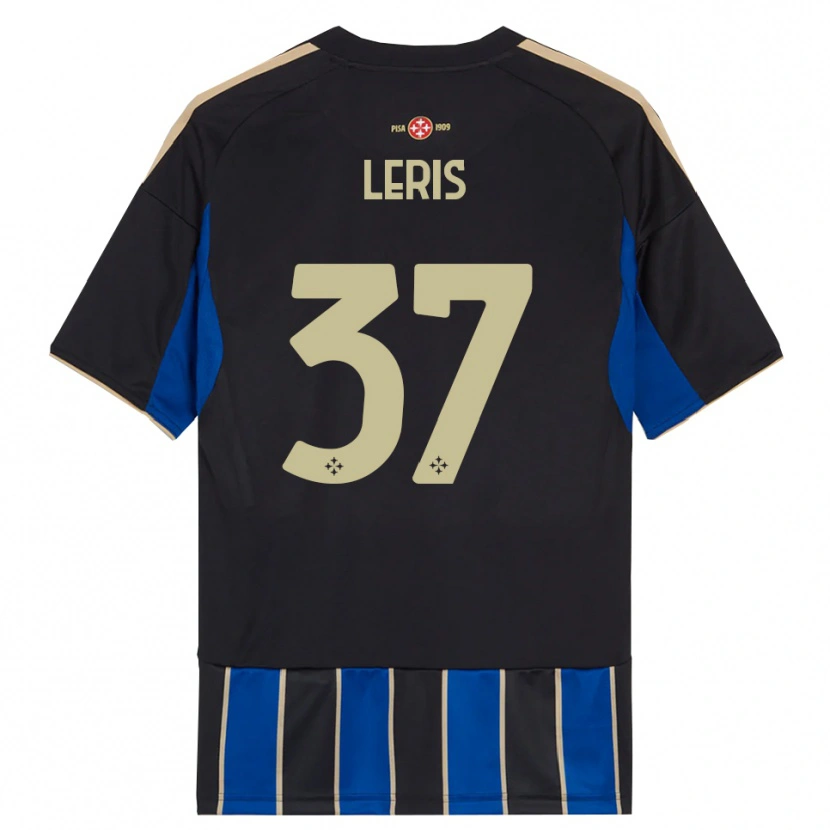 Danxen Män Mehdi Léris #37 Svart Blå Hemmatröja Matchtröjor 2025/26 Tröjor T-Tröja