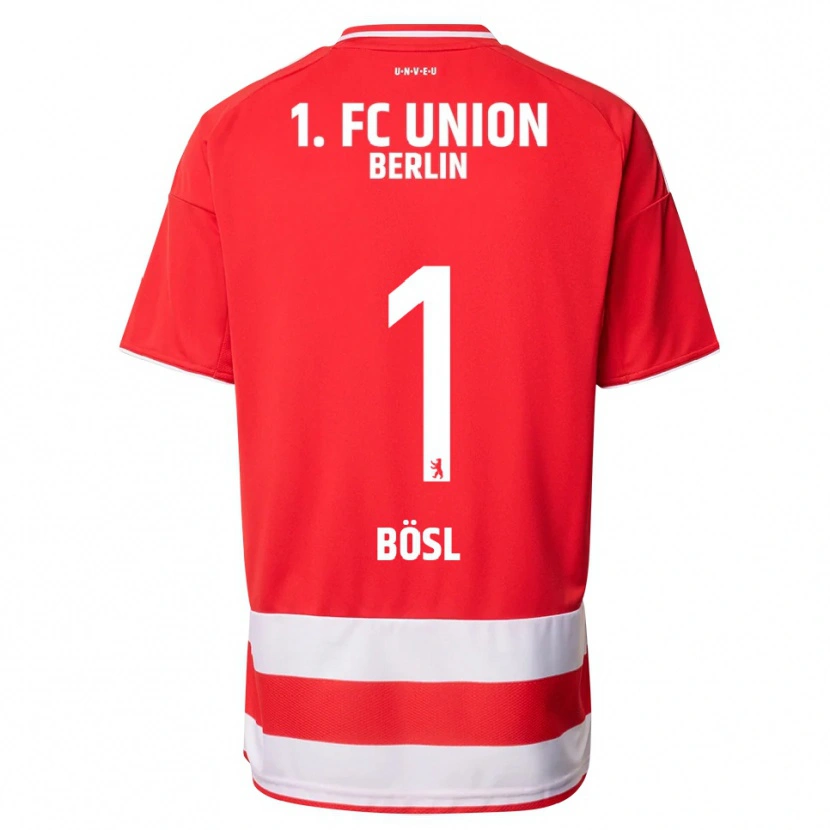 Danxen Män Cara Bösl #1 Röd Vit Hemmatröja Matchtröjor 2025/26 Tröjor T-Tröja
