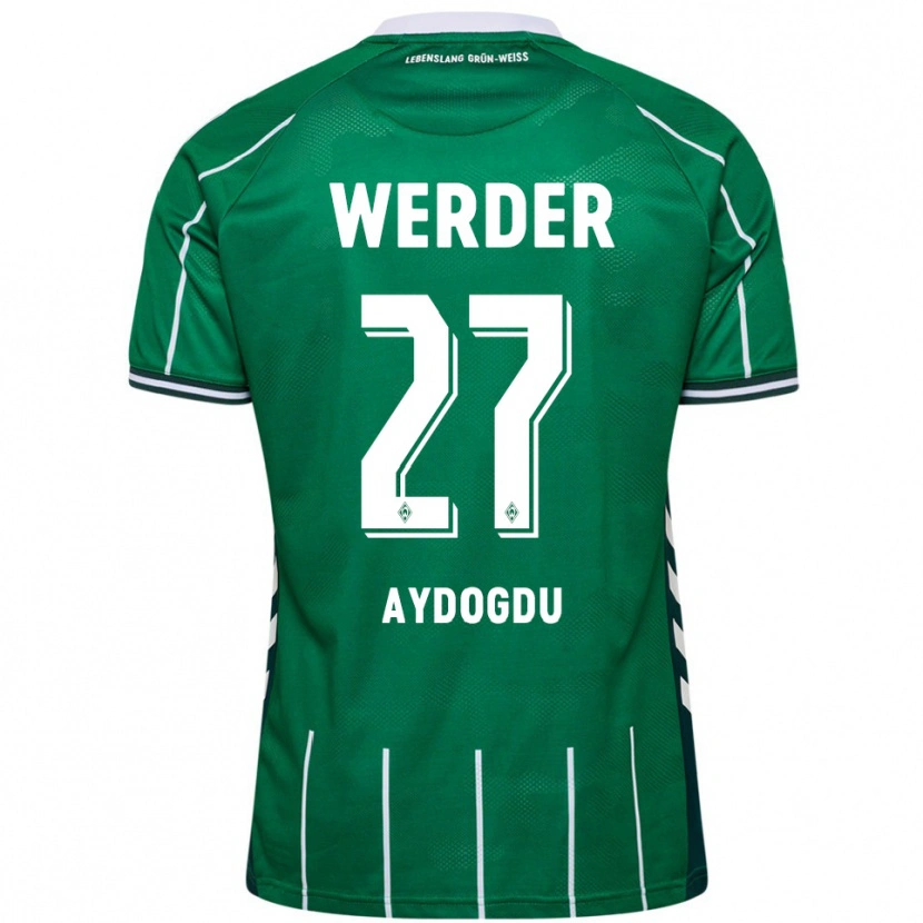 Danxen Män Onur Aydogdu #27 Grön Vit Hemmatröja Matchtröjor 2025/26 Tröjor T-Tröja