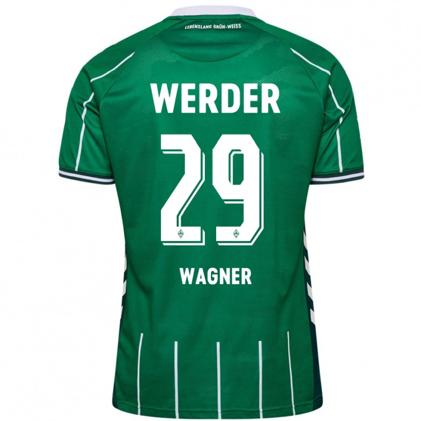 Danxen Män Paul Wagner #29 Grön Vit Hemmatröja Matchtröjor 2025/26 Tröjor T-Tröja