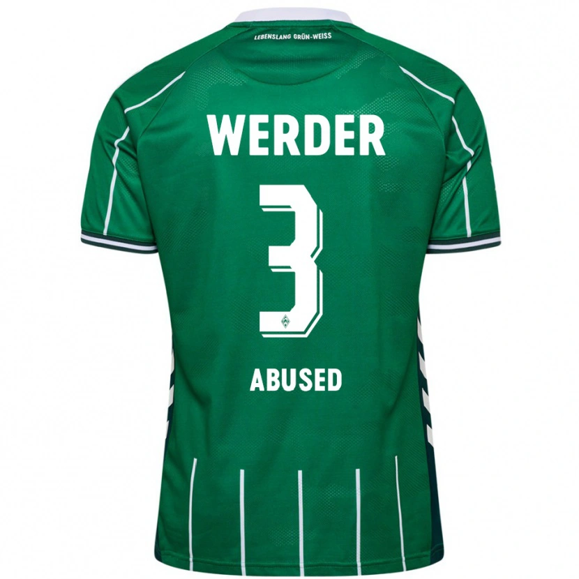 Danxen Män Dlges Abused #3 Grön Vit Hemmatröja Matchtröjor 2025/26 Tröjor T-Tröja