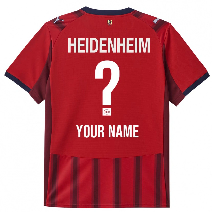 Danxen Män Ditt Namn #0 Röd Marinblå Hemmatröja Matchtröjor 2025/26 Tröjor T-Tröja