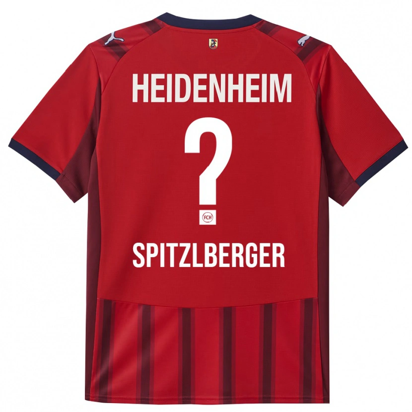 Danxen Män Tyler Spitzlberger #0 Röd Marinblå Hemmatröja Matchtröjor 2025/26 Tröjor T-Tröja
