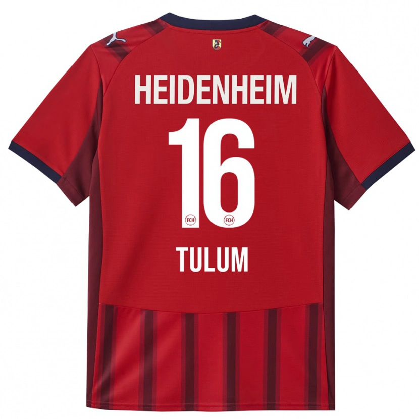 Danxen Män Melih Tulum #16 Röd Marinblå Hemmatröja Matchtröjor 2025/26 Tröjor T-Tröja