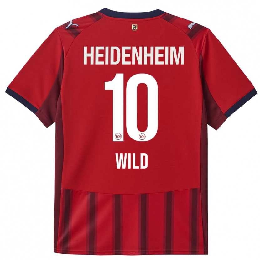 Danxen Män Josephine Wild #10 Röd Marinblå Hemmatröja Matchtröjor 2025/26 Tröjor T-Tröja