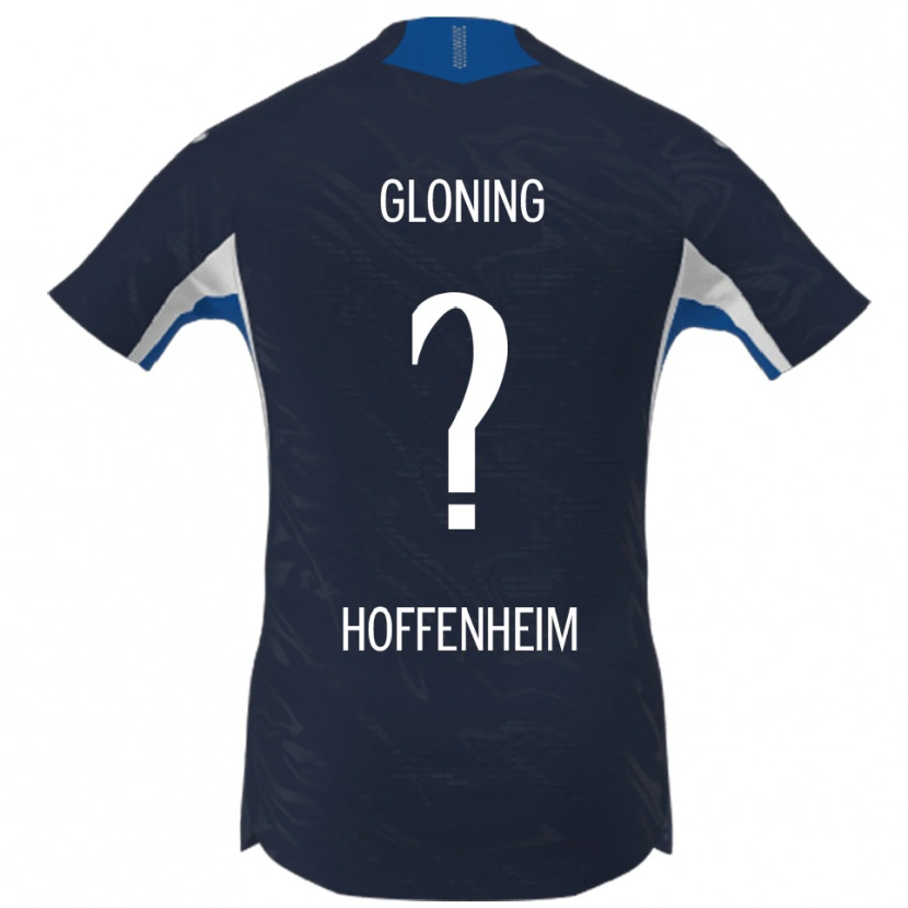 Danxen Män Laura Gloning #0 Marinblå Vit Hemmatröja Matchtröjor 2025/26 Tröjor T-Tröja
